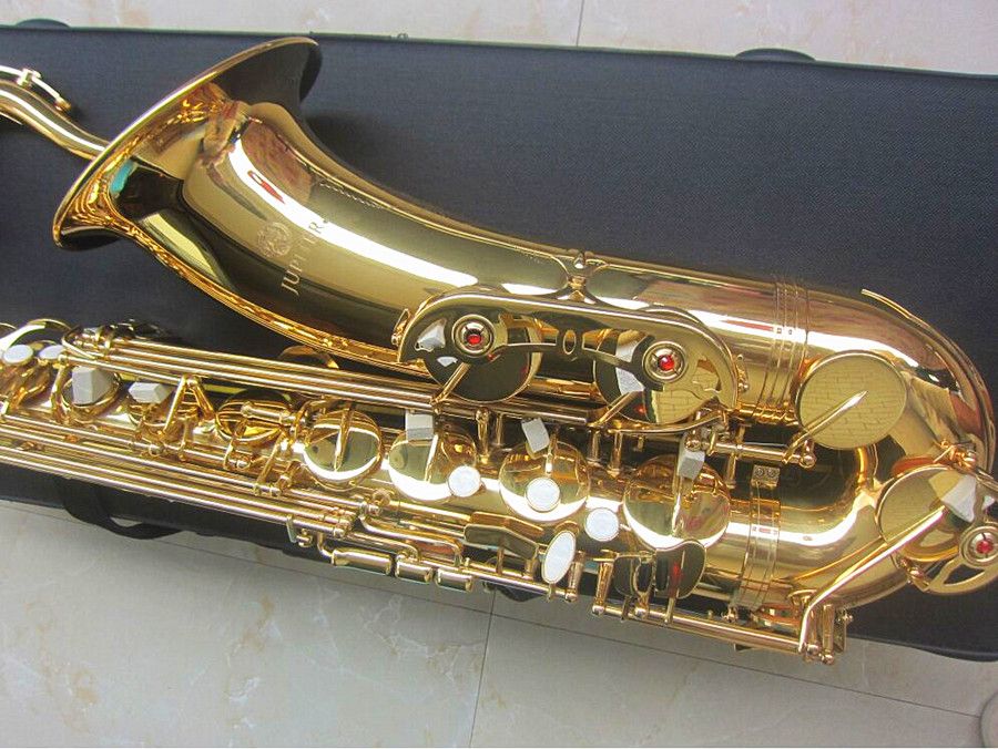 جديد BB Tenor Saxophone كوكب المشتري النحاس المتخصصة ساكس الجسم الذهب