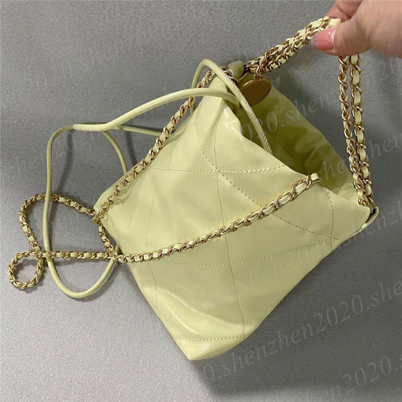 4Styles 10A Premium Leather Fashion Women's Mini Chain Shoulder Bag Crossbody Bag