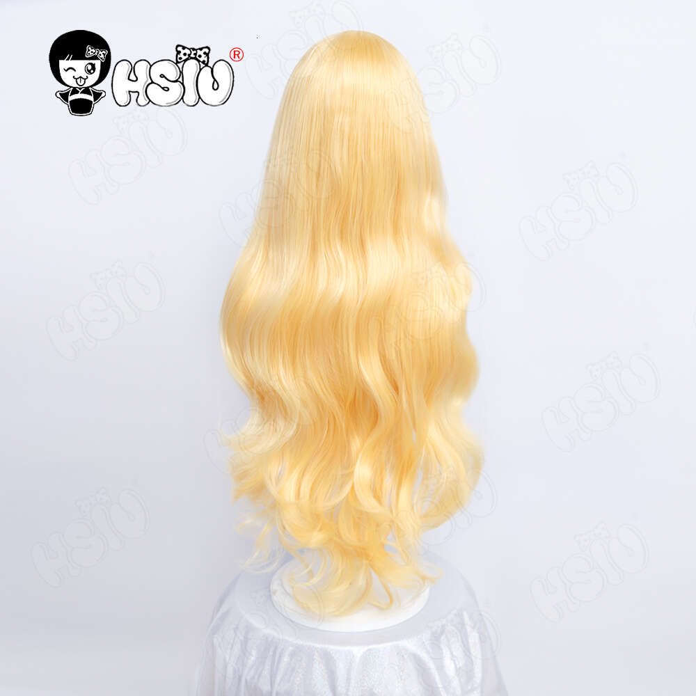 Kirisame Marisa Cosplay Wig Anime Touhou Project Cosplay Hsiu Light Blonde Braid Long Hair+free Wig Cap Project Shrine Maidencosplay