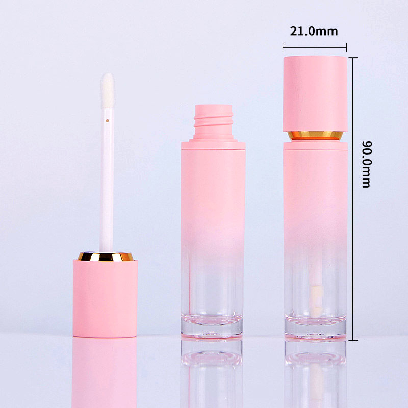 Tubes vides de brillant à lèvres en plastique, conteneurs d'emballage cosmétique de 8ml, Tube de baume à lèvres avec couvercles de brosse