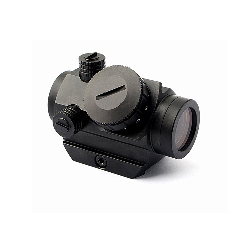 Tactical Red Dot Scope Airsoft 3 MOA Riflescope Red Illuminated Collimator Sight With 20mm Picatinny Weaver Rail Mount Hunting