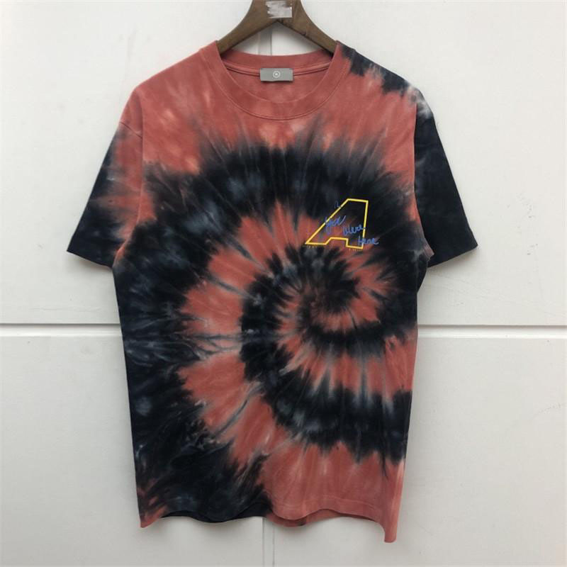 Mens T-Shirt Tee Men Women Quality-shirts Festival Run Tie Dye Top Tees Designer Top