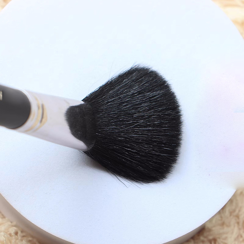 Makeup Brush Brush pędzel 116 - Miękkie kozie włosy policzek Blush Contour proszkowy rozświetlacz burz kosmetyczny szczotka