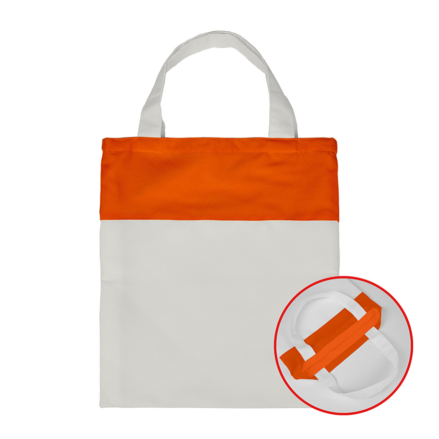 米国の倉庫昇華キャンバスバッグブランクパーティー用品食料品のトートバッグの織られていない生地再利用可能なDIYクラフトと装飾バッグ