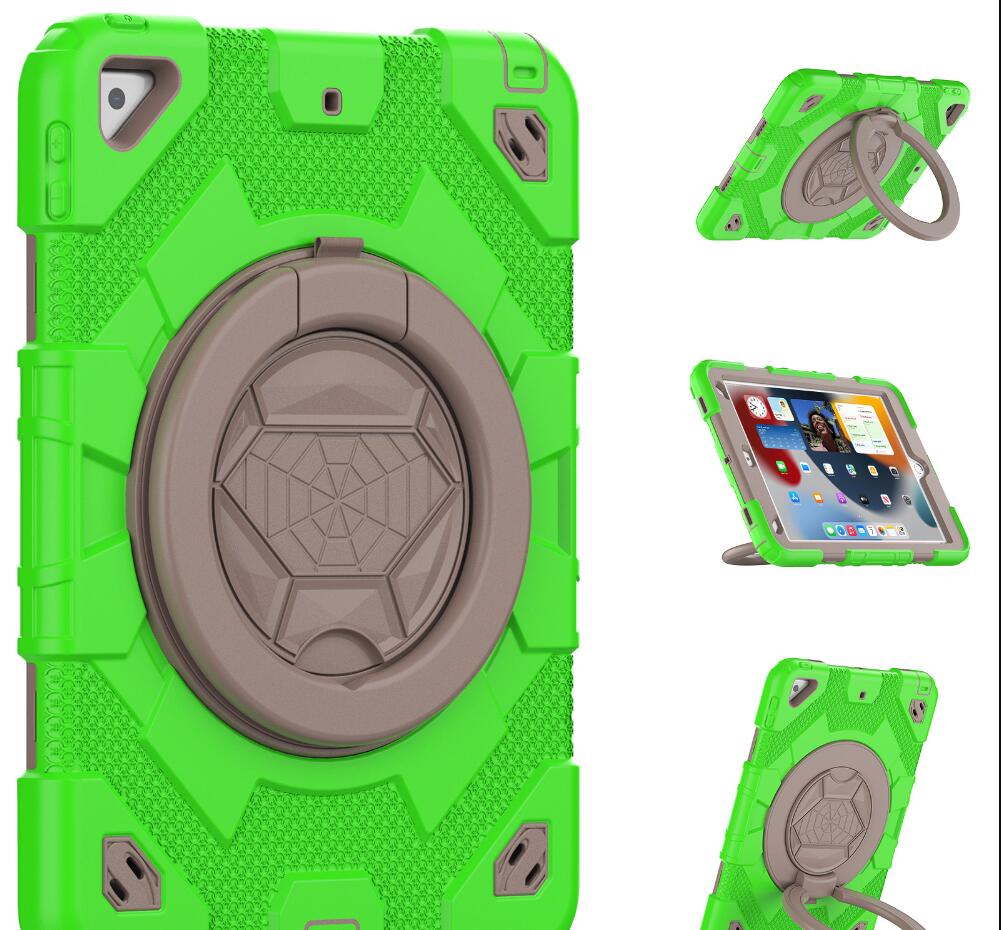 New design silicone defender case for iPad 10.2 pro 11 10.9 air 4 5 inch with rotate stand on back