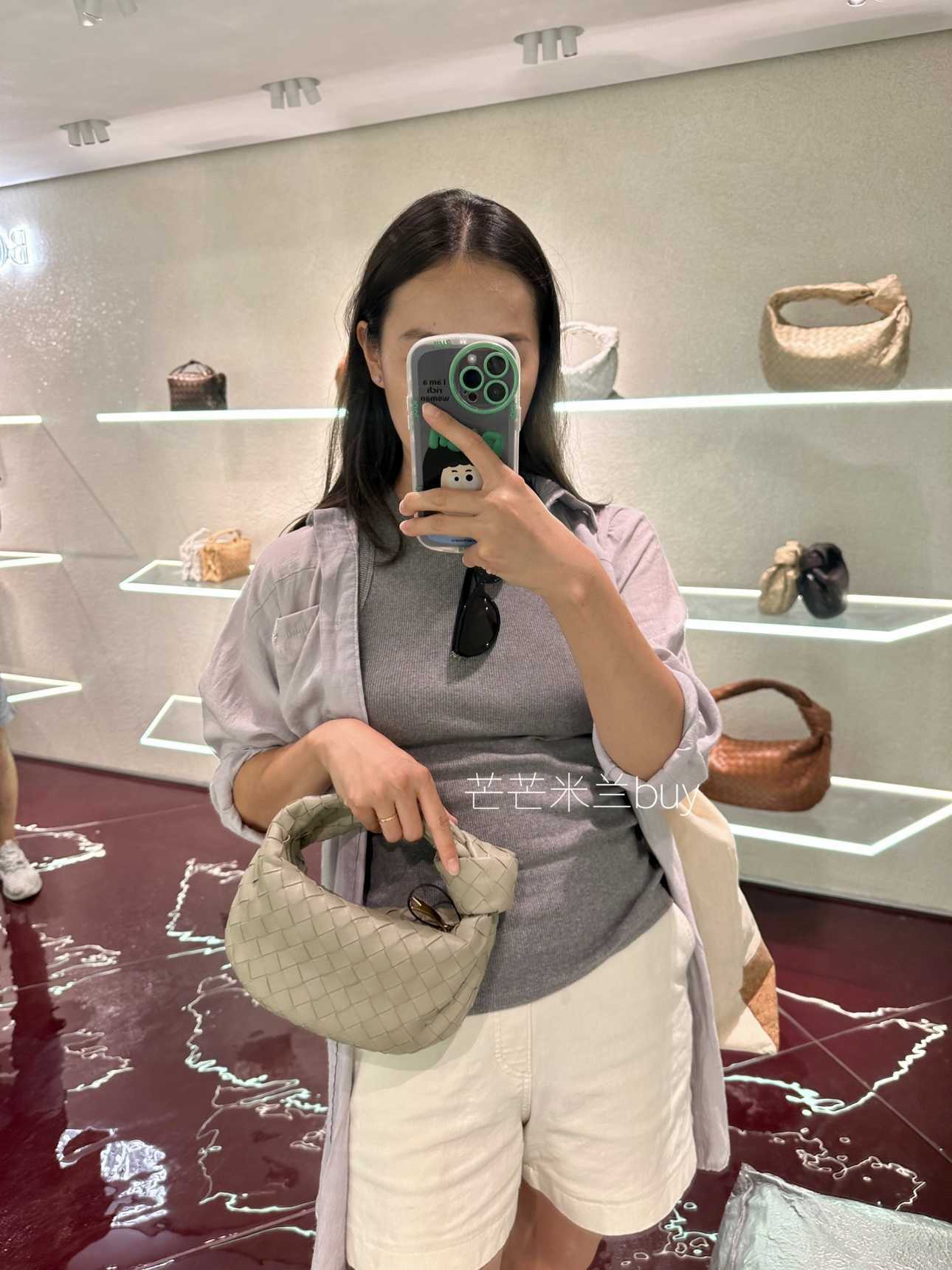 Dinner Bag Jodies Top Quality Bvs Venetaabotegs Knitted Stylish Totes Genuine Sheepskin y Intreccio Craft 23 New Color Mini Hand Handle Underarm Stone Green 93Y7