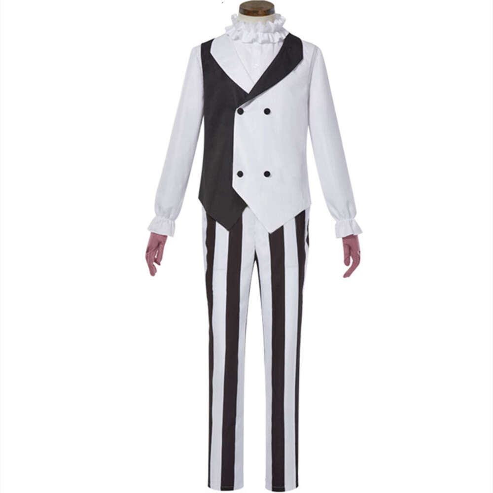 Anime Bungou chiens errants Nikolai Gogol Cosplay Costume Costume cape blanc noir uniforme Halloween vêtements de noël saison 4cosplay