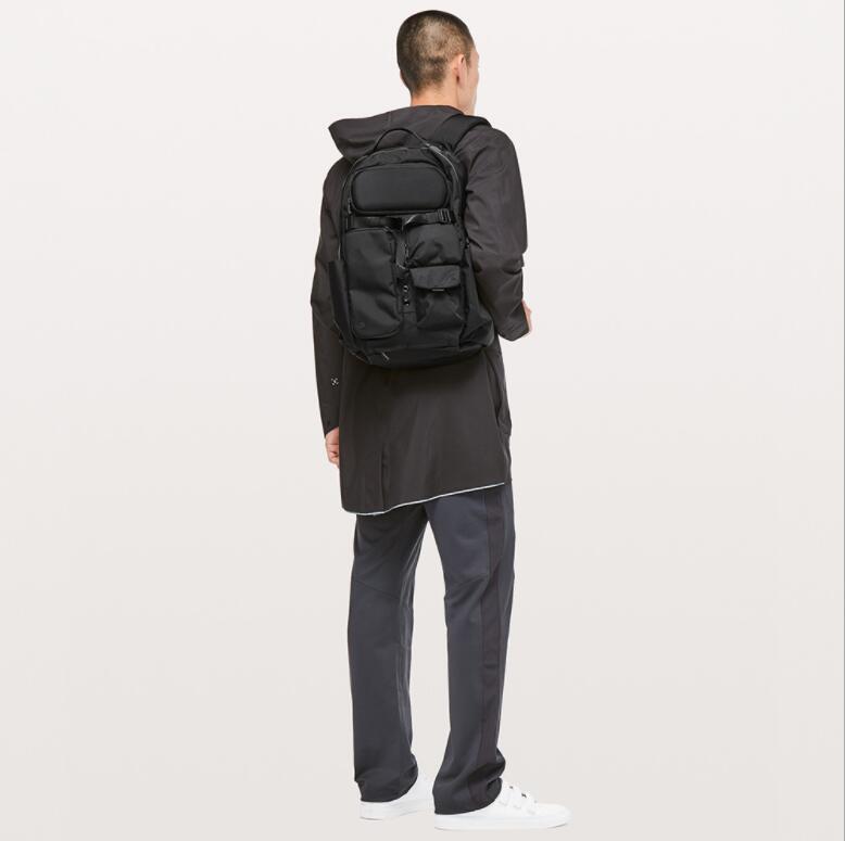 LU 22L Men's Outdoor Bags 1:1 Designer Backpack Large Capacity Sports Bags