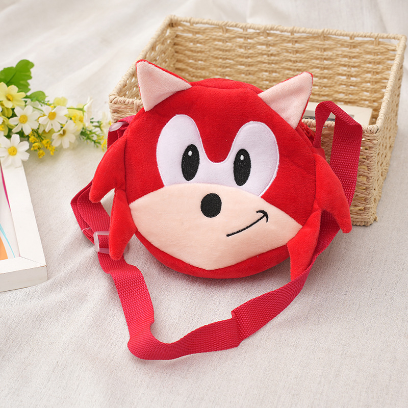 2023 Cross border New Hot Selling Hedgehog Plush Toys, Small Schoolbags, Children's Gift Wholesale