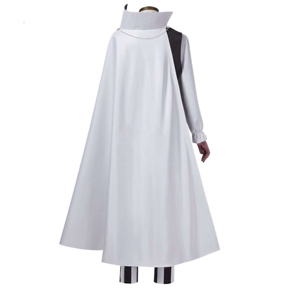 Anime Bungou chiens errants Nikolai Gogol Cosplay Costume Costume cape blanc noir uniforme Halloween vêtements de noël saison 4cosplay