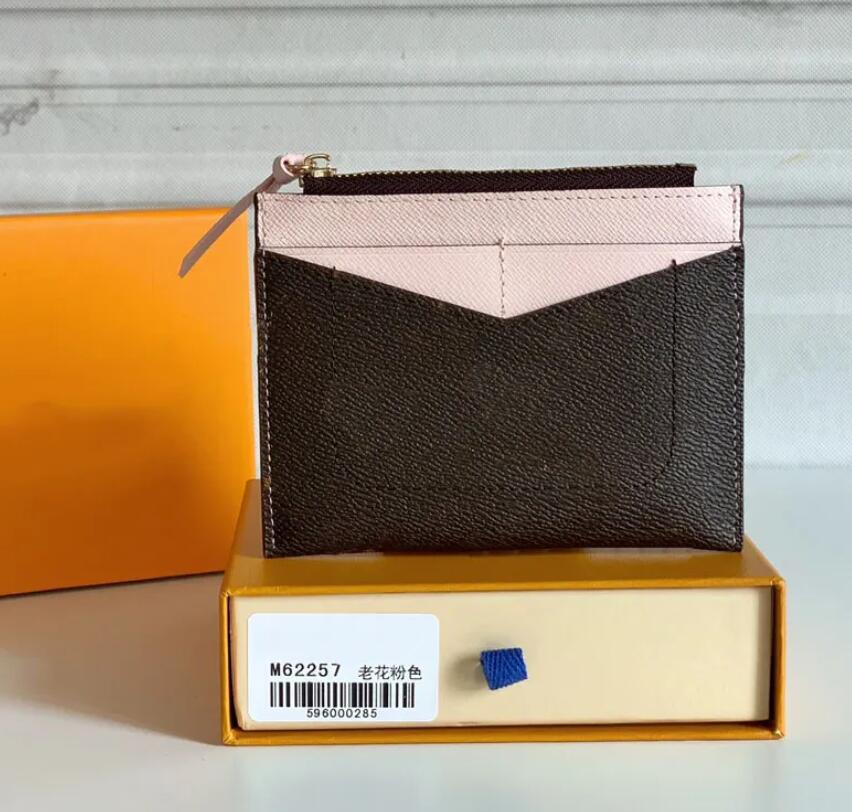 Designer Wallet Card Holders Purses Women's Plånböcker Dragkedja Påpa Purse Fashion Card Holder Kvinnor vid Pool Tote Porte Carte Zippe Handbag Discovery 62257
