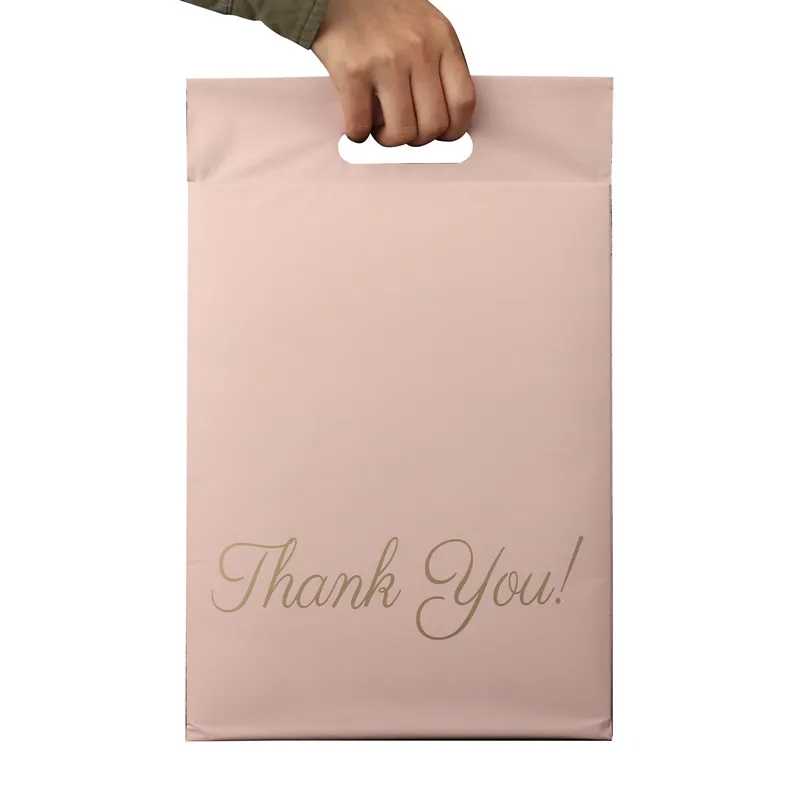 卸売ありがとう、あなたの収納バッグロジスティクスパッケージクーリエバッグショッピングトランスポートマイラー郵便ビジネスメーラー