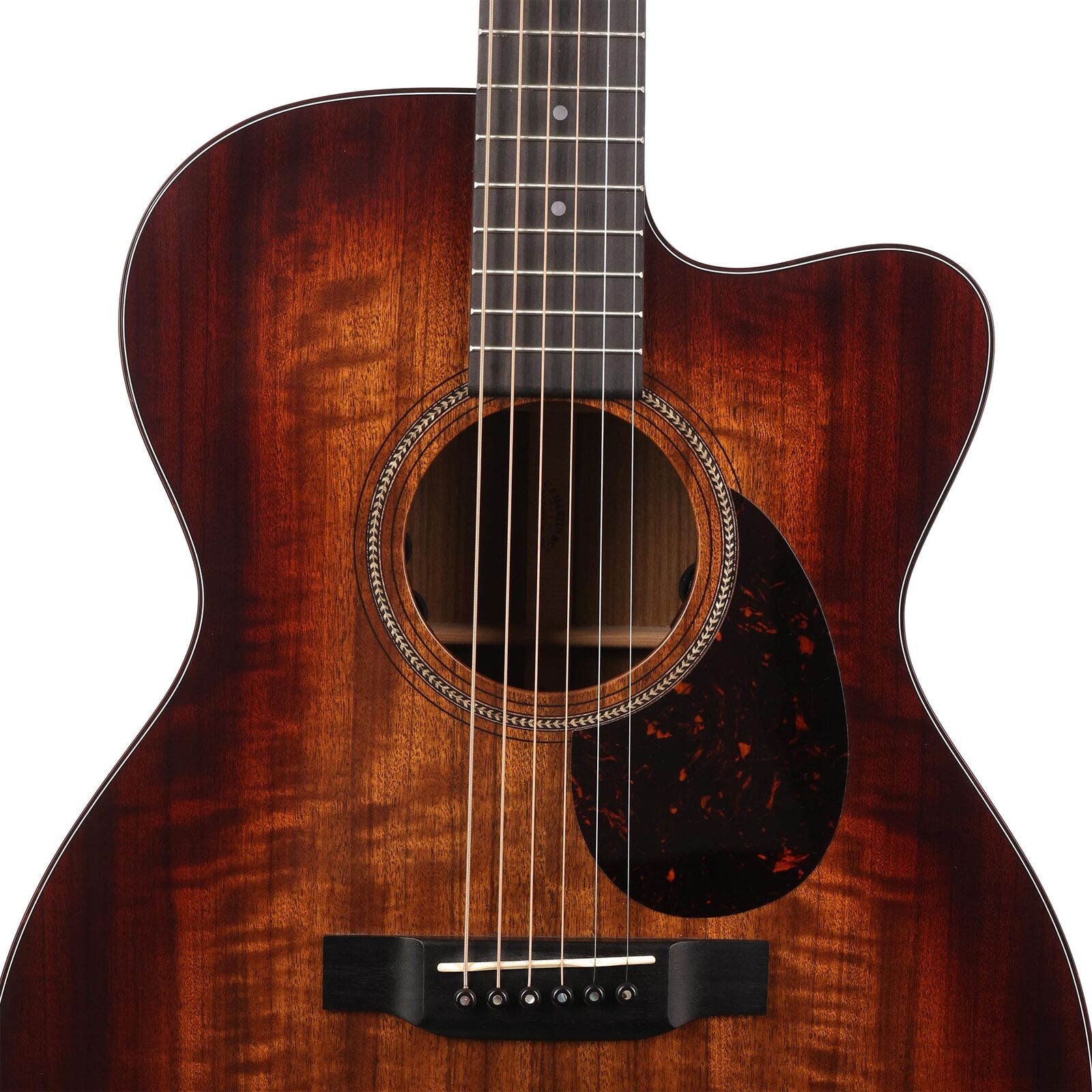 OMC-16e Burst Guitare en rafale acoustique électrique