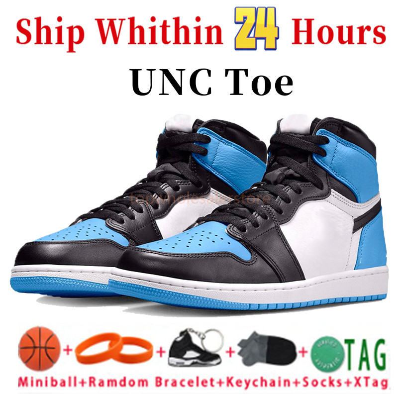 Mens 1 High Basketball Shoes 1S Jumpman Palomino UNC 발가락을 잃어버린 대학 블루 OG 행운의 녹색 빛 연기 회색 세척 검은 흰색 팬더 남성 여성 스포츠 운동화