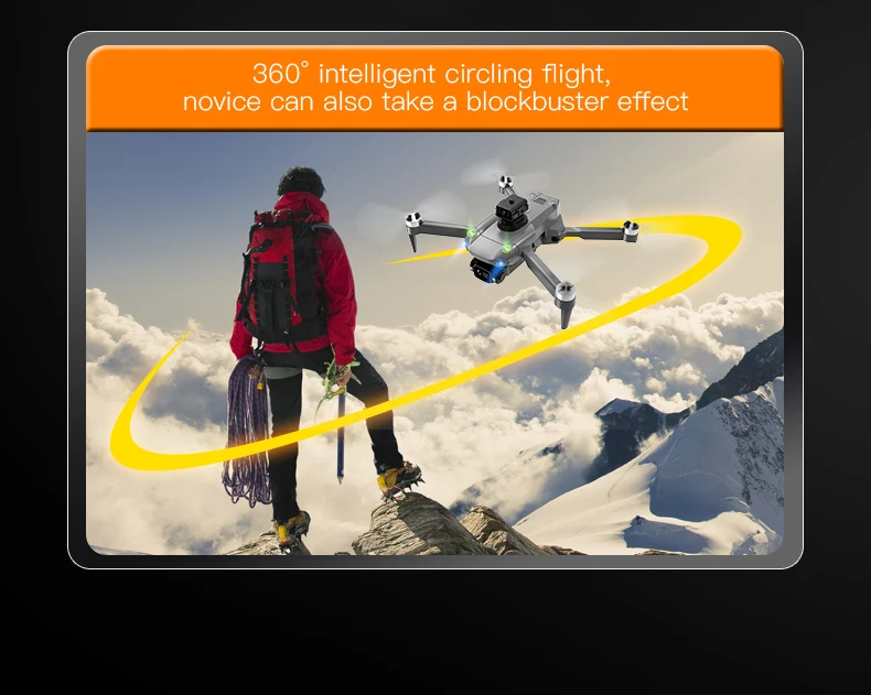 KBDFA S11 Pro Drone Doppia Fotocamera Motore Brushless GPS HD Visione Evitamento Ostacoli 5G WIFI FPV Professionale K998 Quadcopter Giocattoli