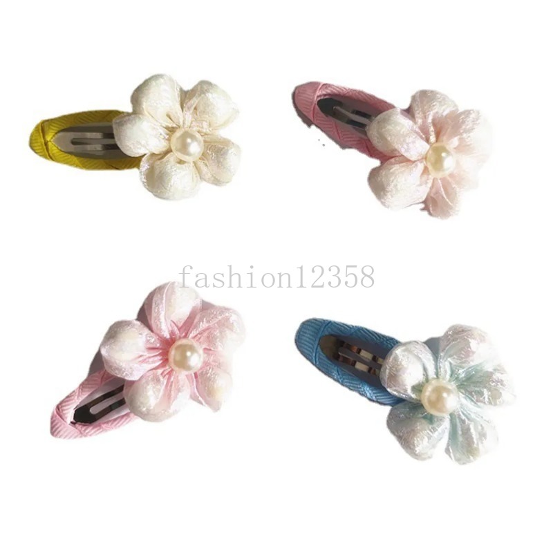 Fermagli capelli a forma di fiore ragazze carine BB Forcine fatte a mano Barrettes Copricapo Accessori capelli moda bambini