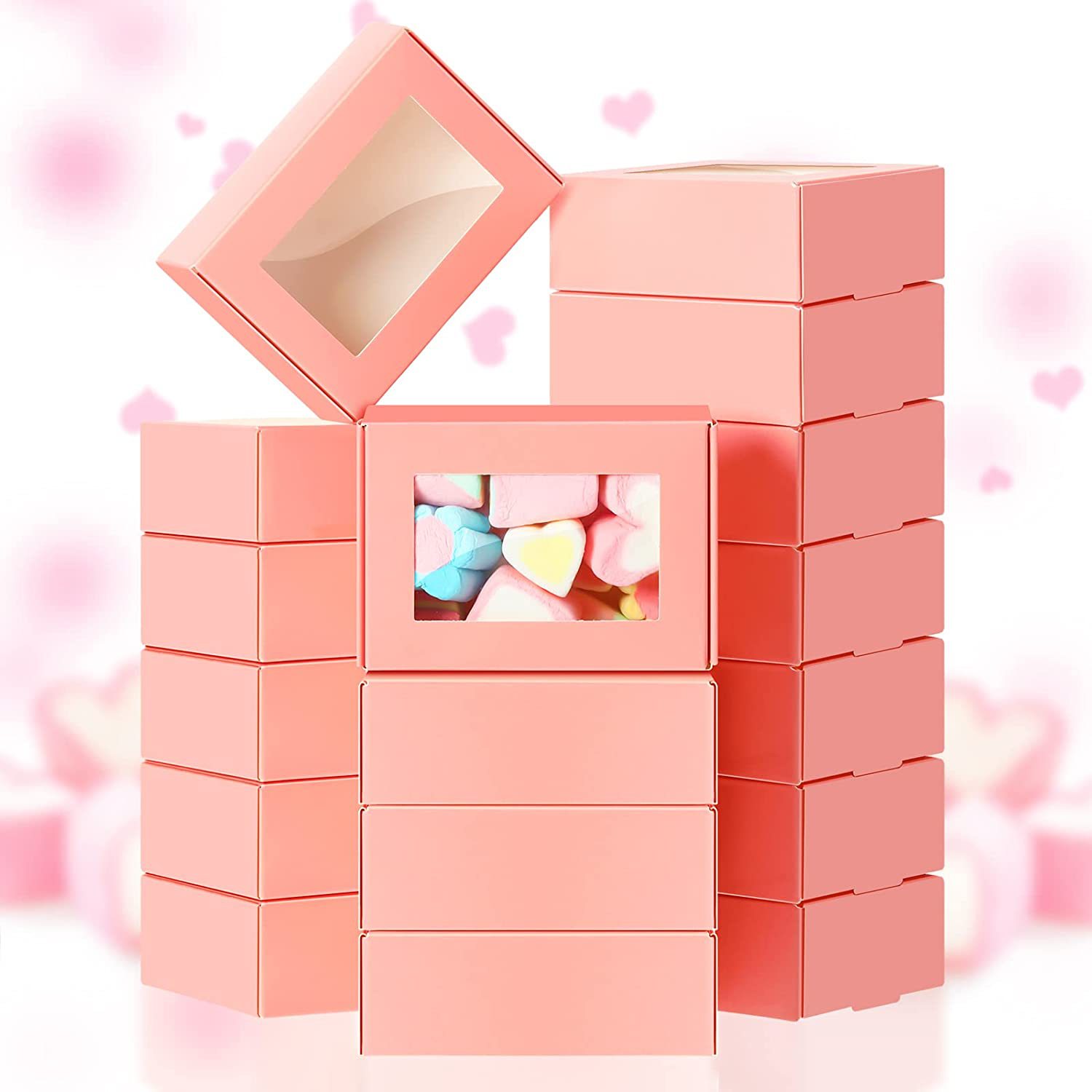 Colorful Deluxe Aircraft Paper Gift Package Boxes With Clear PVC Window Candy Favors Gifts Display Packing Soap Box LX6153