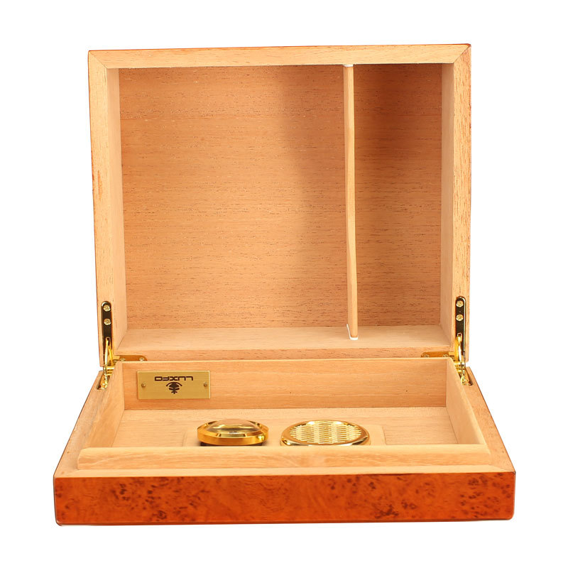 Przenośne Cedar Wood Cigar Humidor Box, Humidor Case, Humidifier, Gift, Fashion Cygar