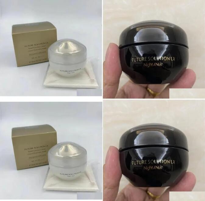 Top Quality Cream 50ml Future Solution Lx Day Night Creme Skin Care Total Protective Regenerating Creams Face Lotion Day Jour Night Nuit High Quality