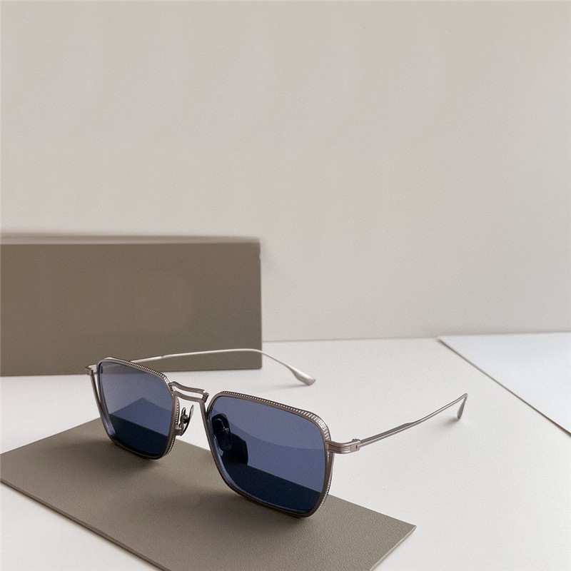 Neues Modedesign, quadratische Sonnenbrille X125, sehr detaillierter Metallrahmen, Retro, einfacher und beliebter Stil, Outdoor-UV400-Schutzbrille, Top-Qualität