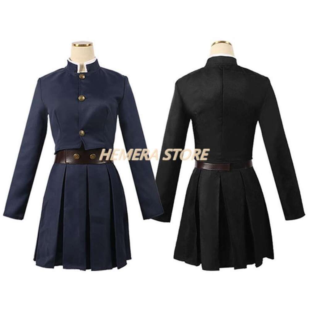 Kugisaki nobara cosplay traje jujutsu kaisen cosplay traje anime uniforme peruca tatuagem adesivos terno vestidos de halloween womencosplay