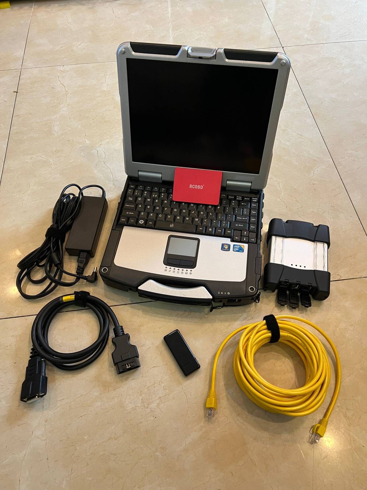 Connecteur de diagnostic pour bmw, icom next, wifi ssd, 960 go, ordinateur portable cf31 i5 6g, prêt à l'emploi