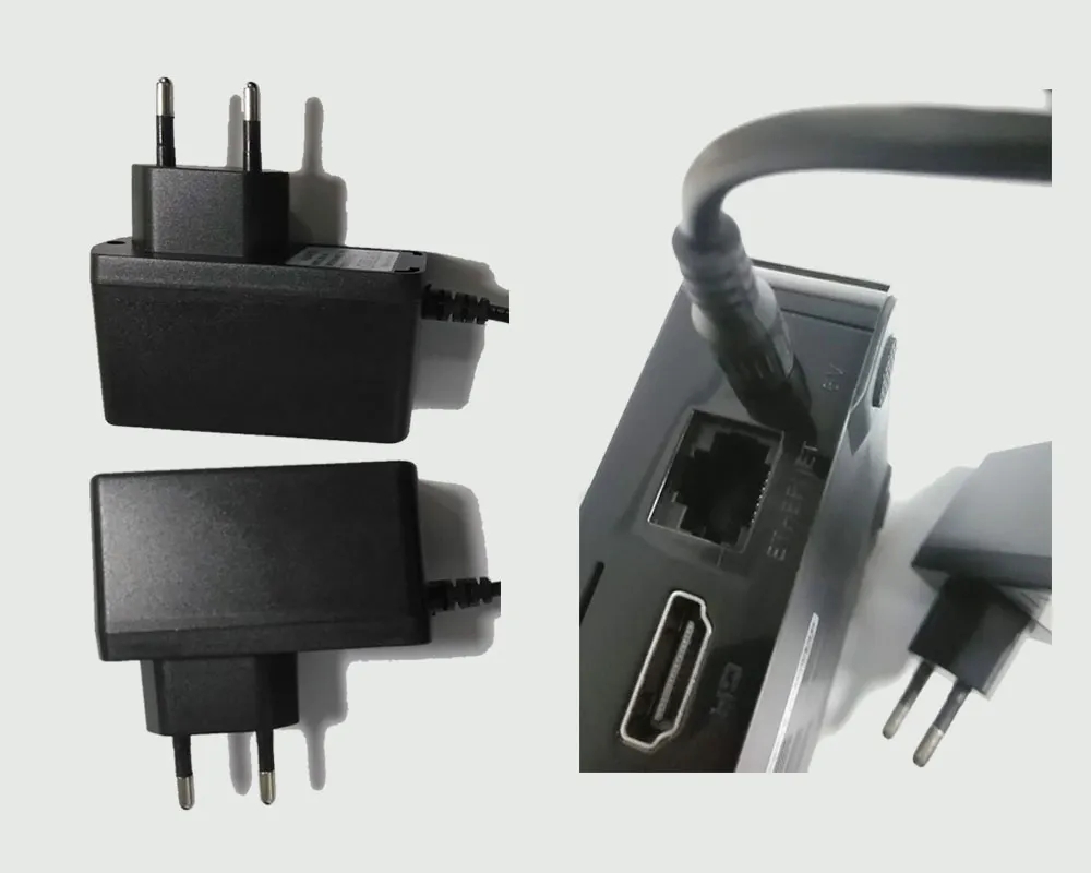 US-Stecker Netzteil Ausgang DC 5V 2A 2000mA Eingang AC 100V-240V Netzteil 5,5mm 2,1mm für MXQ mxqpro X96 mini Max Mate A95X H96 T95 X96Q TV BOX 220V EU AU UK