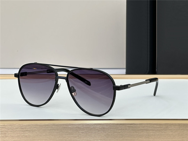 Новый модный дизайн солнцезащитных очков для пилотов 060 в металлической оправе, простой и популярный стиль, универсальные уличные защитные очки UV400