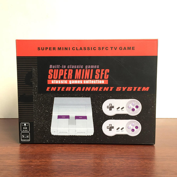 Super Mini Retro Game Console With Dual Controllers Classic HD TV Out Home Video Gaming Players Built-in 94 16 Bit Games System For SFC SNES NES