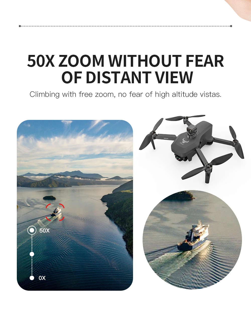 ZLL SG906 MINI SE Drone 4K caméra HD professionnelle 5G WiFi GPS avec moteur sans balais 360 ° évitement d'obstacles quadrirotor RC Dron