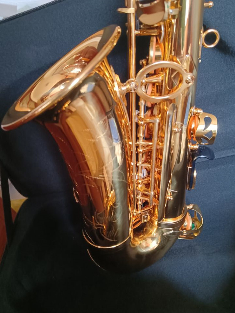 sassofono contralto dorato di qualità YAS -82Z Sax di marca giapponese E-Flat Super strumento musicale con spedizione professionale Bocchino sax regalo