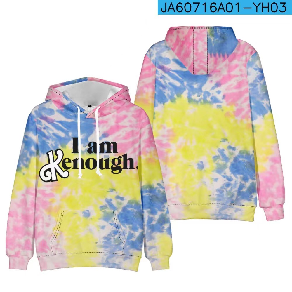  i Am Kenough Merch 3d Print Oversized Hoodie Women Men Long Sleeve Crewneck Sweatshirt Casual Tracksuit Funny Clothes