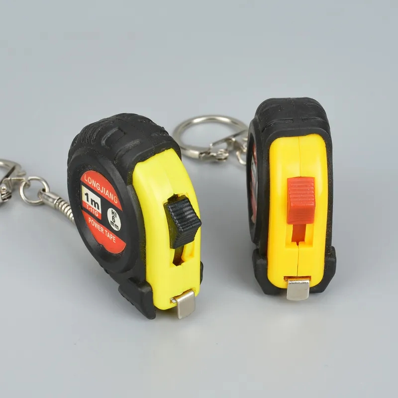 Porte-clés à ruban à mesurer, Mini règle de mesure Portable, outils de mesure ménagers, vente en gros