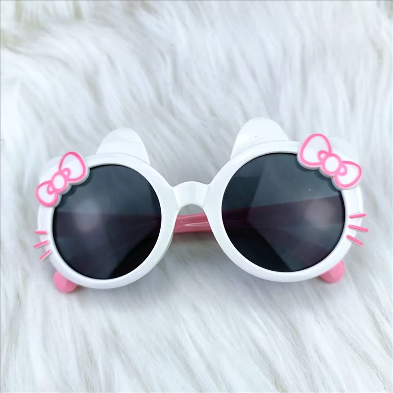 Cartoon Kids Solglasögon Toddler Sun Shade Goggles pojkar flickor UV Cool Kawaii Summer Essentials DHL