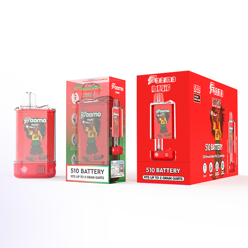 Batteria vapore Vape Prezzo all'ingrosso Batteria di preriscaldamento Feemo Magic 510 filo con cartucce nascoste Kit batteria vape vaporizzatore magazzino USA spedizione veloce