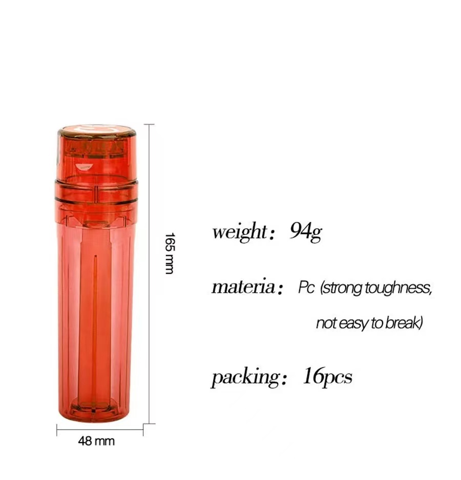Аутентичный пластиковый наполнитель для мельницы, интегрированная банка для хранения измельчителей для трав Tabbco.