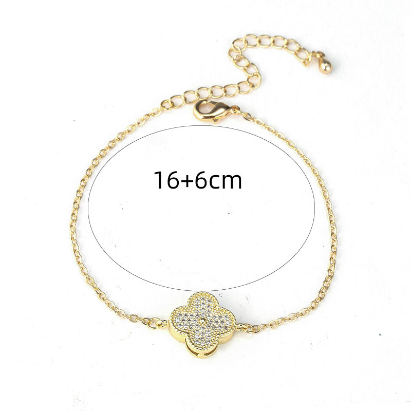 Bracelet de luxe en Zircon pour femmes, breloque élégante de styliste, à la mode, scintillante, accessoires bijoux