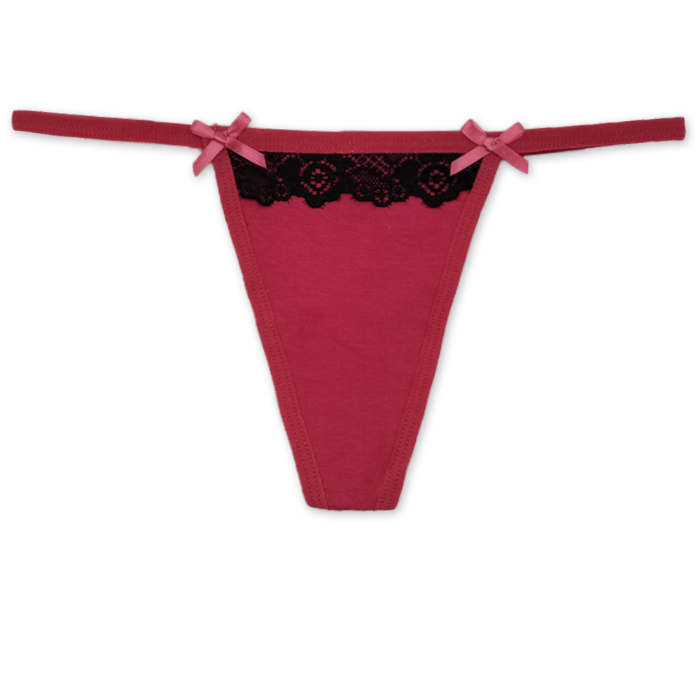 String nœud femme, culotte femme dentelle coton dentelle G-Strings