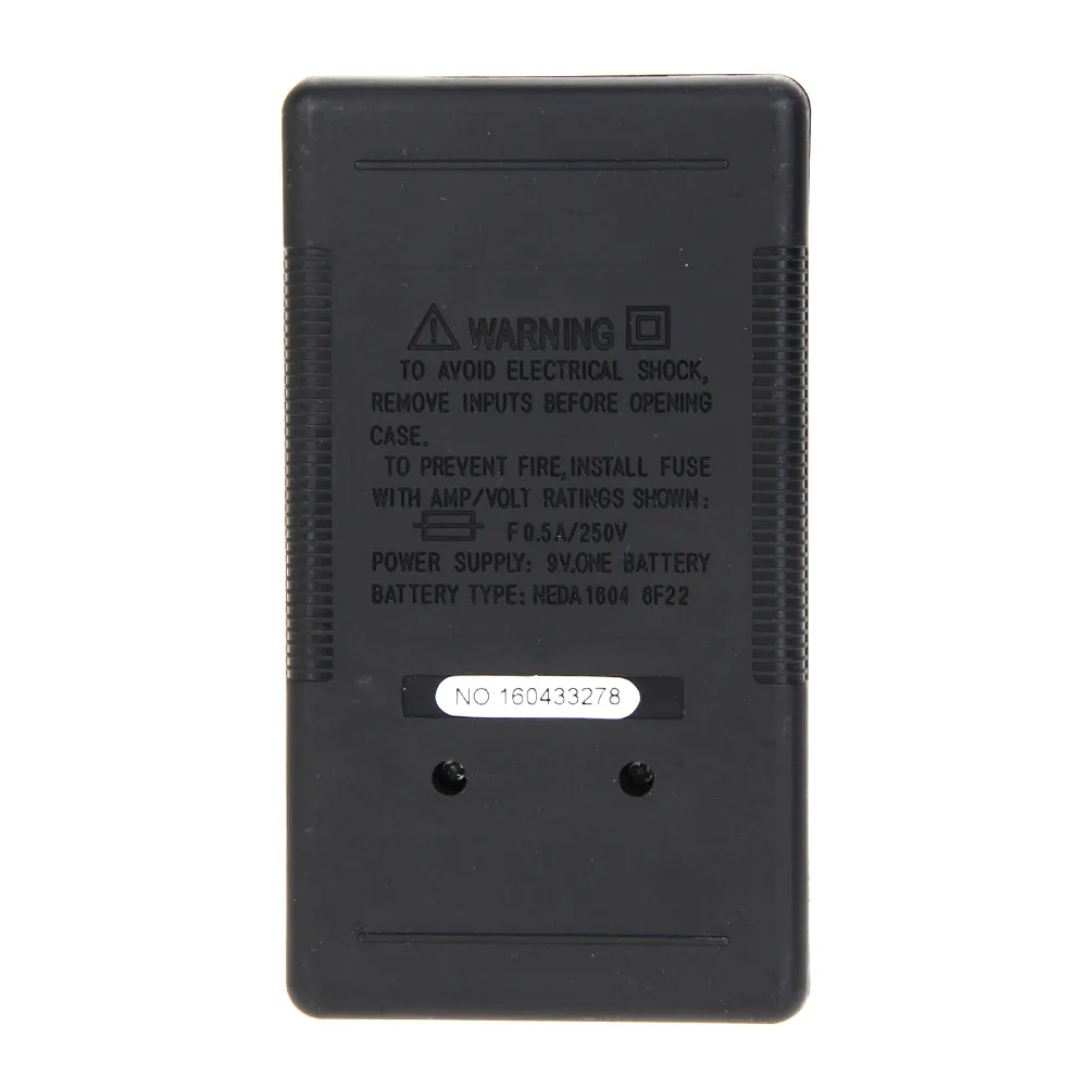 wholesale DT832 Testeur de multimètre numérique LCD Mini multimètre AC DC Voltmètre Ampèremètre Ohm Mètre Affichage automatique de la polarité