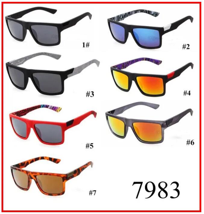 Lunettes de soleil d'été HOT Designer femmes Sports Beach Lunettes de soleil Full PC Frame Metal 7 couleurs Expédition rapide MOQ = Gafas De Sol Fast Ship