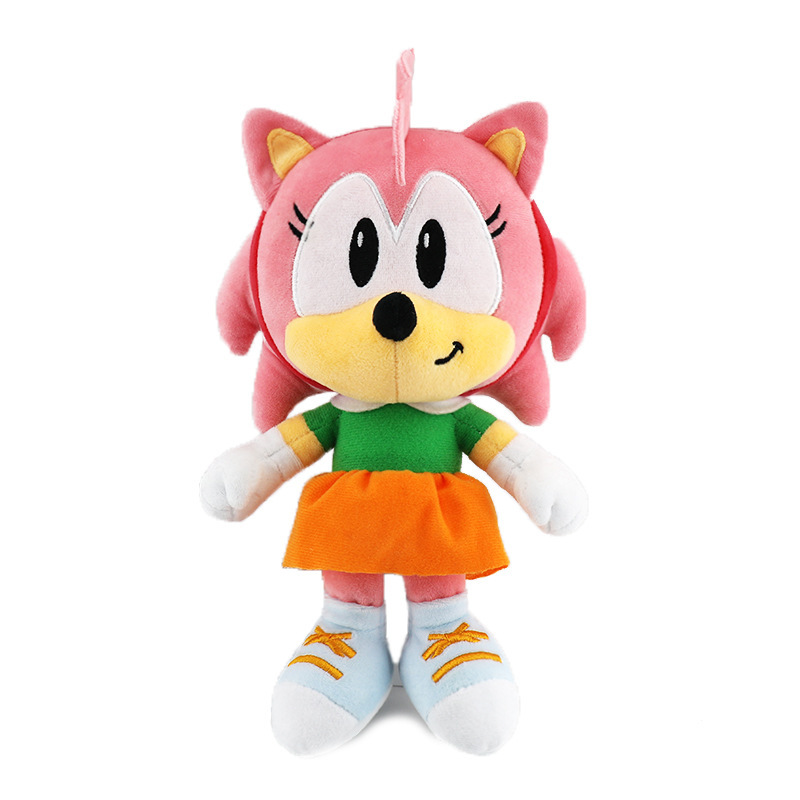 Cartoon Character Super Hedgehog Plush Doll Peluche De Sonic Filled Toy Soft Children's Gift Peluches Hedgehog