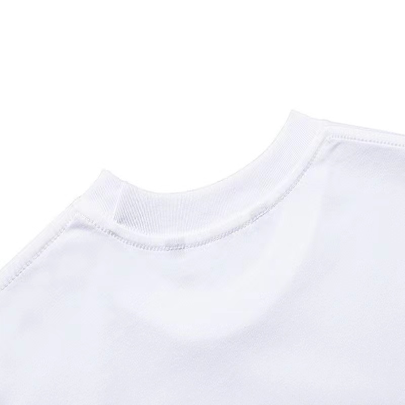 23 magliette da uomo firmate magliette da uomo puro cotone traspirante casual confortevole stampa di lettere abbigliamento coordinato coppie