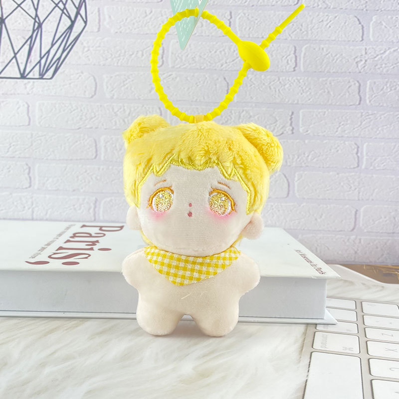 Popular Plush Cotton Doll Cartoon Figure Doll Pendant Plush Toy Keychain Bag Pendant