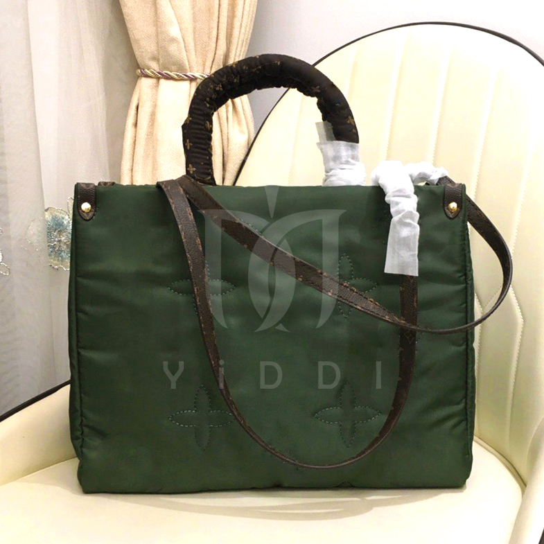 Borsa tote di lusso borsa a tracolla firmata lettera V Borsa shopping Tote Moda donna inverno Borsa in cotone Borsa a tracolla trapuntata di alta qualità con lettera ricamata