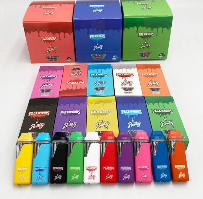 Packwoods x Runtz Packwood Disposable Vape Stifte 1ml Pod 380mah wiederaufladbarer Akku leerer Vapes Stift