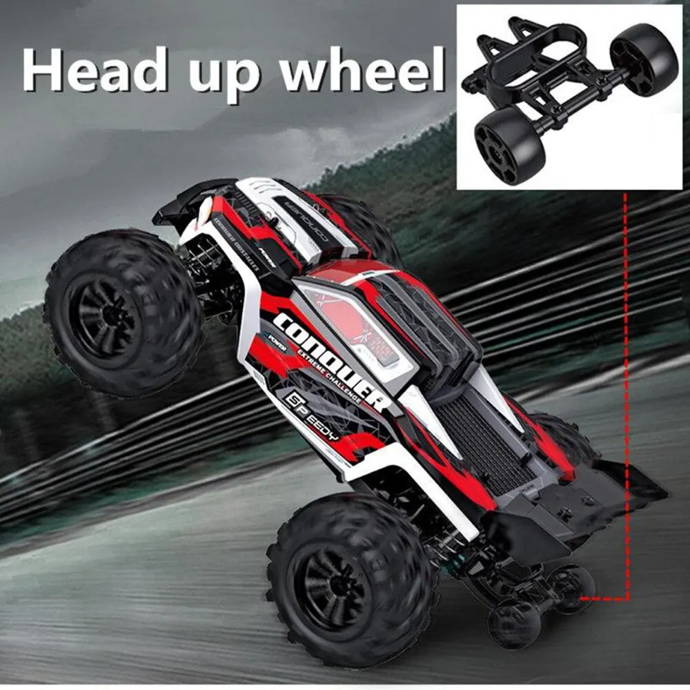 1:16 Scale Large RC Cars 50km/h High Speed RC Cars Toys for Adults and Kids Remote Control Car 2.4G 4WD Off Road Monster Truck