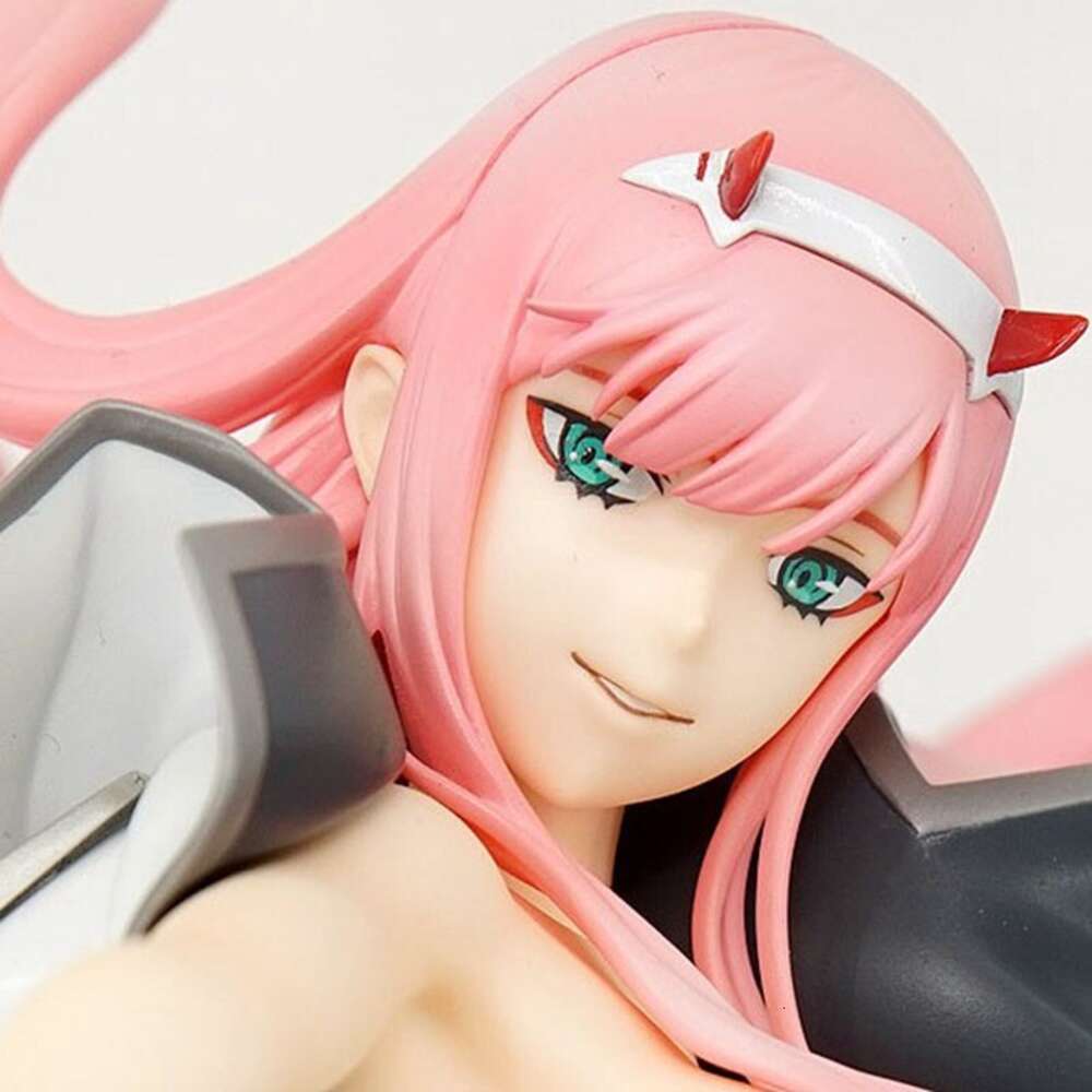 Maskottchen-Kostüme, 34 cm, Darling in the Franxx, Anime-Figur, Maßstab 1:7, Zero Two, Actionfigur, PVC, Zero Two, Figur für Erwachsene, Sammlung, Modellspielzeug