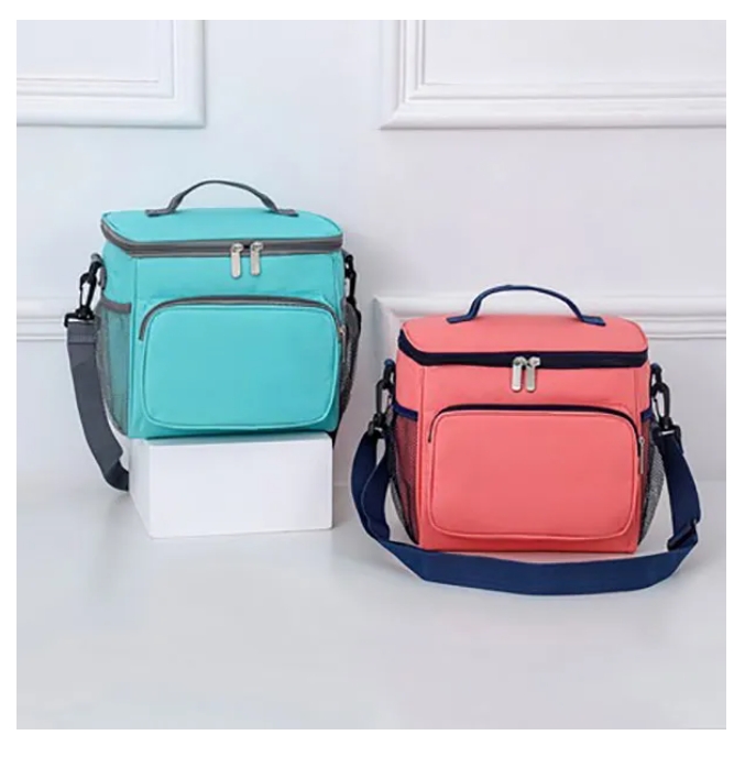 Adjustable Lunch Bag Storage Box Shoulder Bag Outdoor Picnic Bags