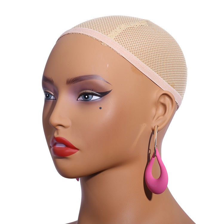 Magazzino USA Nave libera manichino femminile testa cappello display parrucca testa da allenamento modello di testa da donna display della parte superiore del corpo