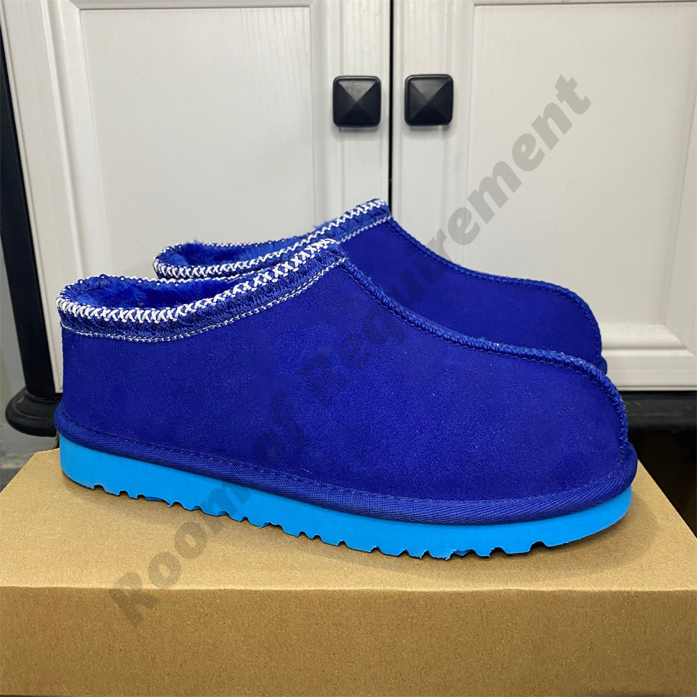 Pantoufles Tazz pour femmes Claquettes en fourrure Tasman Classique Ultra Mini Botte à plateforme Graines de moutarde à enfiler Les Petites Bottines de créateur en daim et laine mélangées confortables avec boîte